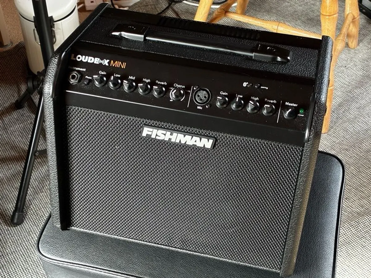 Fishman 70th Loudbox Mini Bluet Limited Edition Black - Image 1