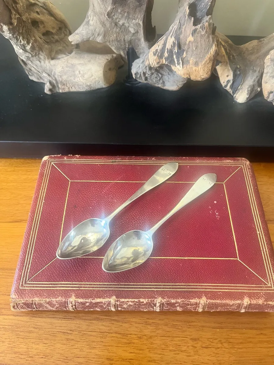 Antique Cork Provincial Silver Spoons - Image 1