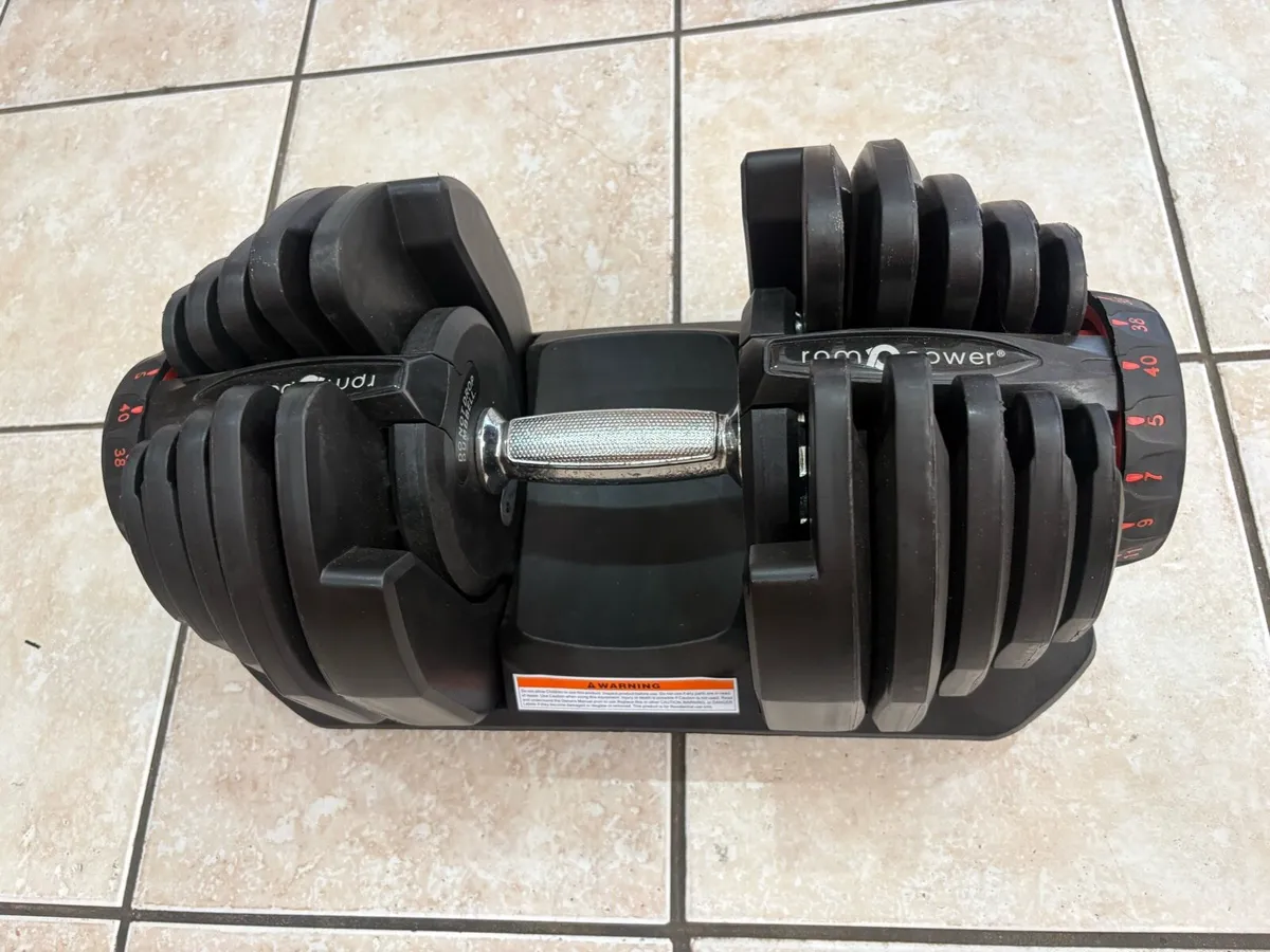 Selectable Dumbbell 1 X 2.5-40kg, WORKS PERFECT!! - Image 3