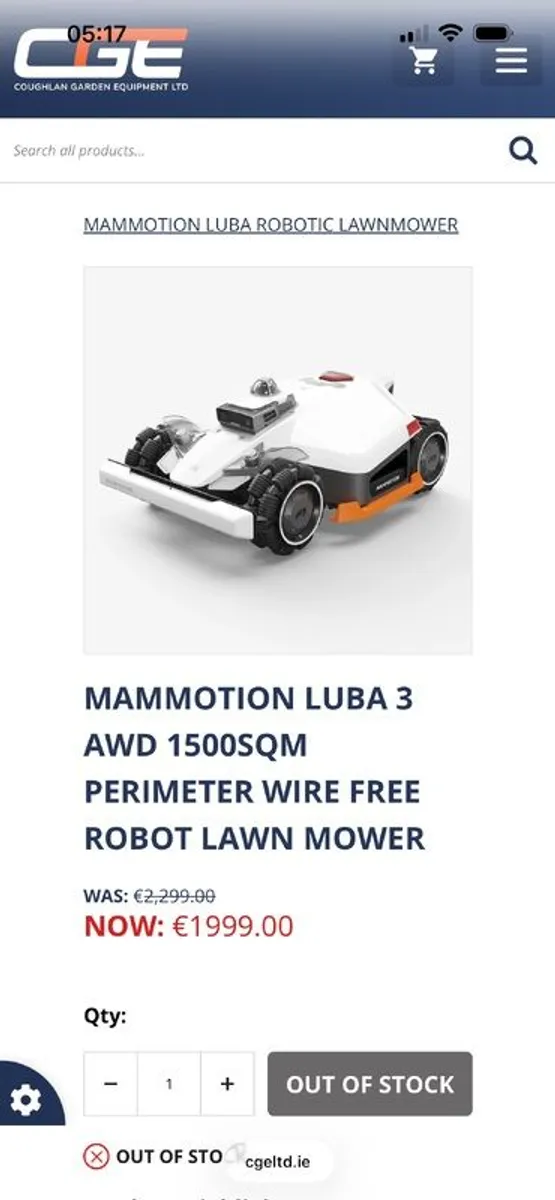 Luba 3 NEW Model Robotic Lawnmower 1,500sq metres Still in packaging unopened ! - Image 4