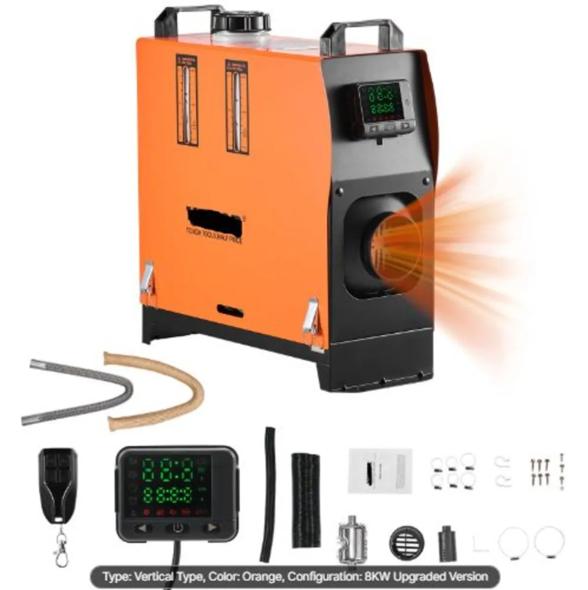 Diesel Air Heater,12-24V 5-8KW,Fast Heating Diesel - Image 1