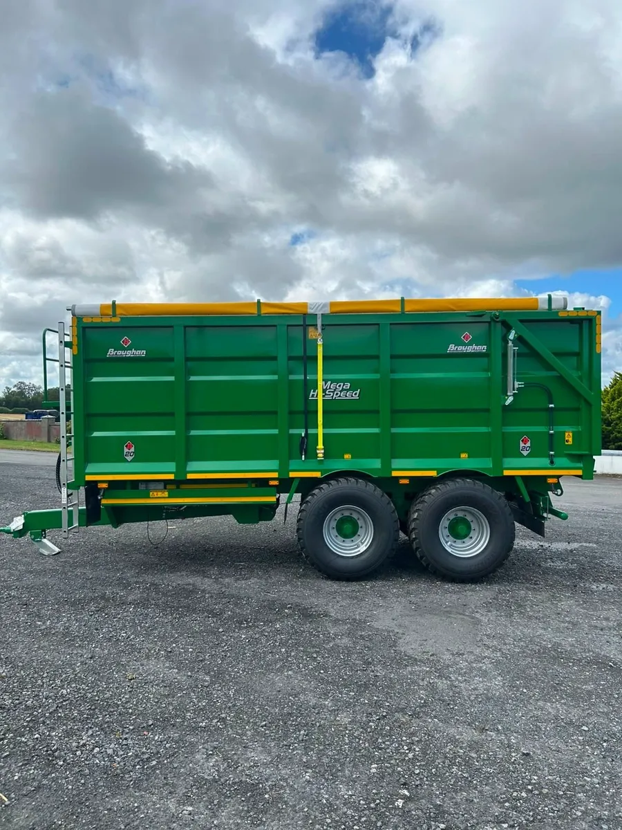New Broughan 20x8x6 Grain Trailer - Image 2