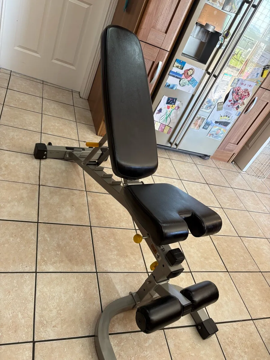 IMPULSE GYM SPEC HEAVY DUTY WEIGHT BENCH, PERFECT! - Image 2