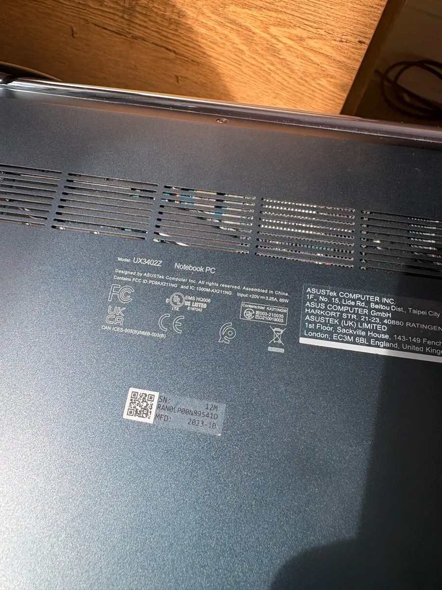 Asus Zenbook S 13  512GB Inch as new - Image 4