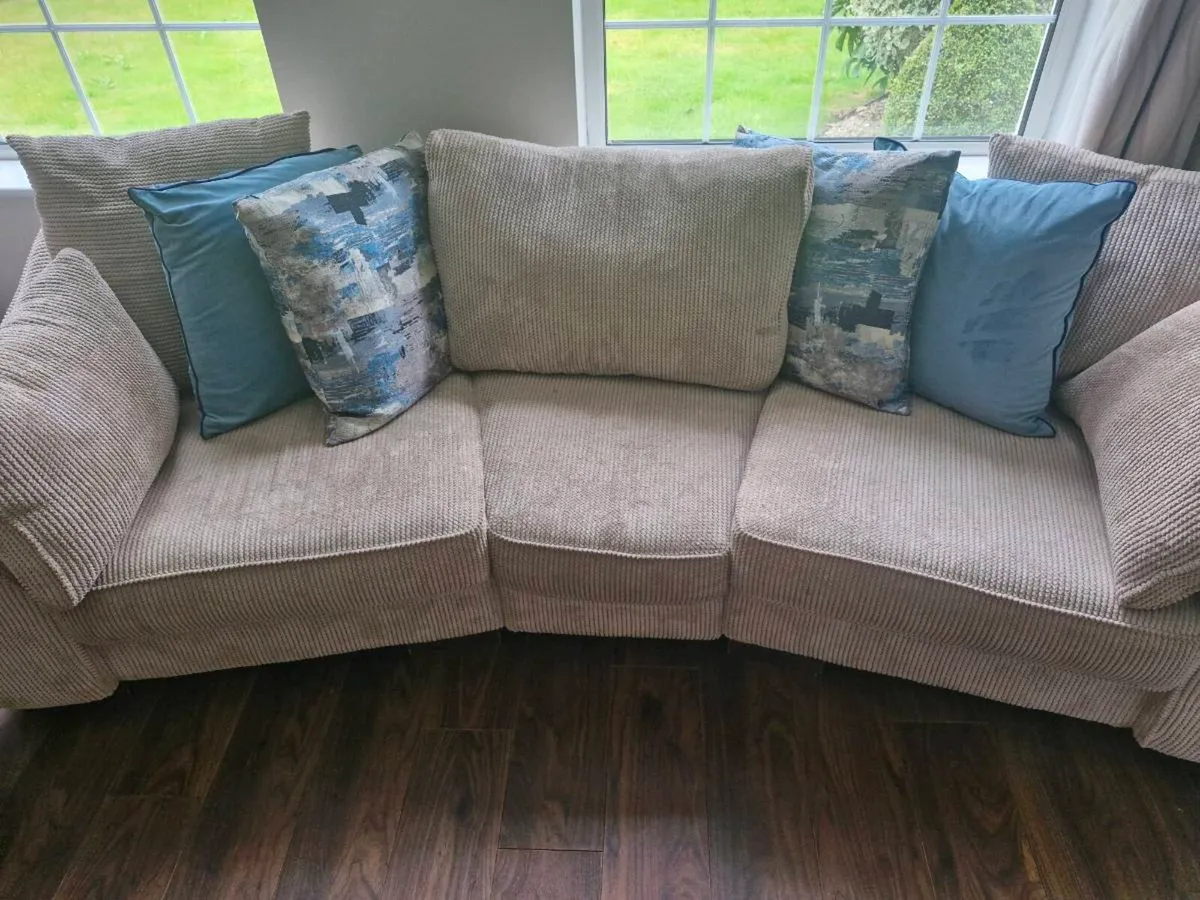 Craughwell Furniture – 4-Seater Sofa & 1-Seater Ch - Image 2