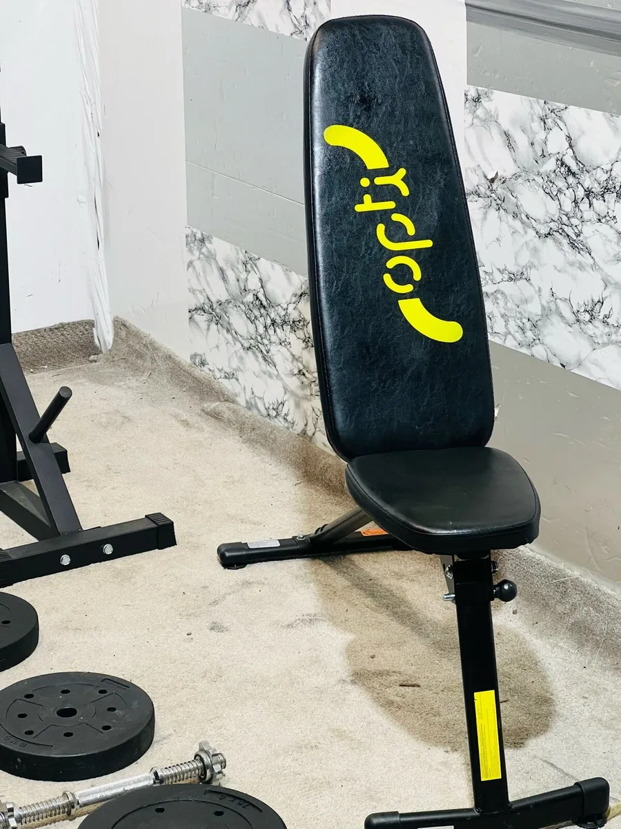 WEIGHTS RACK STANDS BENCH BARBELL DUMBBELLS - Image 3