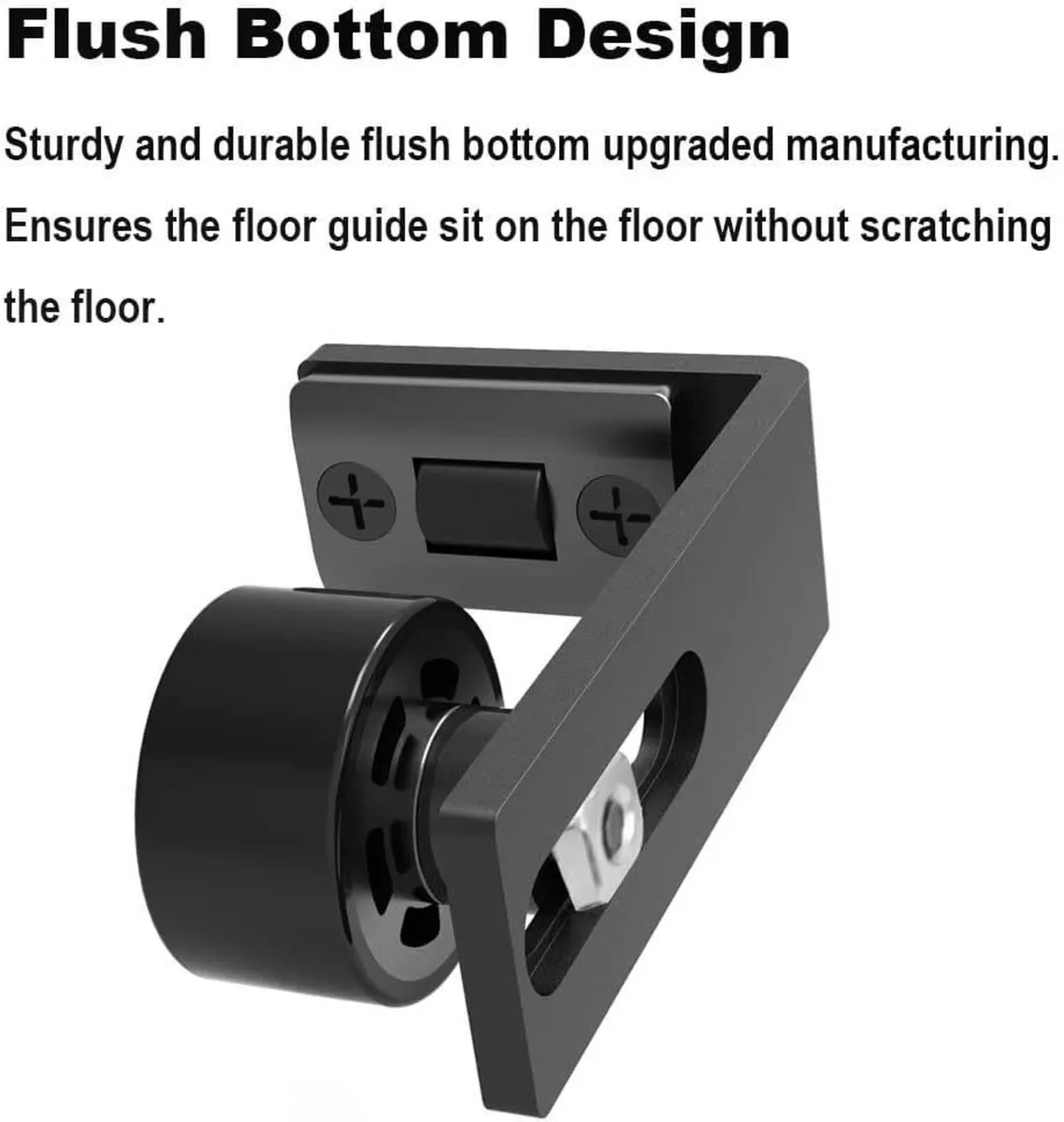 Barn Door Floor Guide Sliding Door Bottom Stop - Image 2