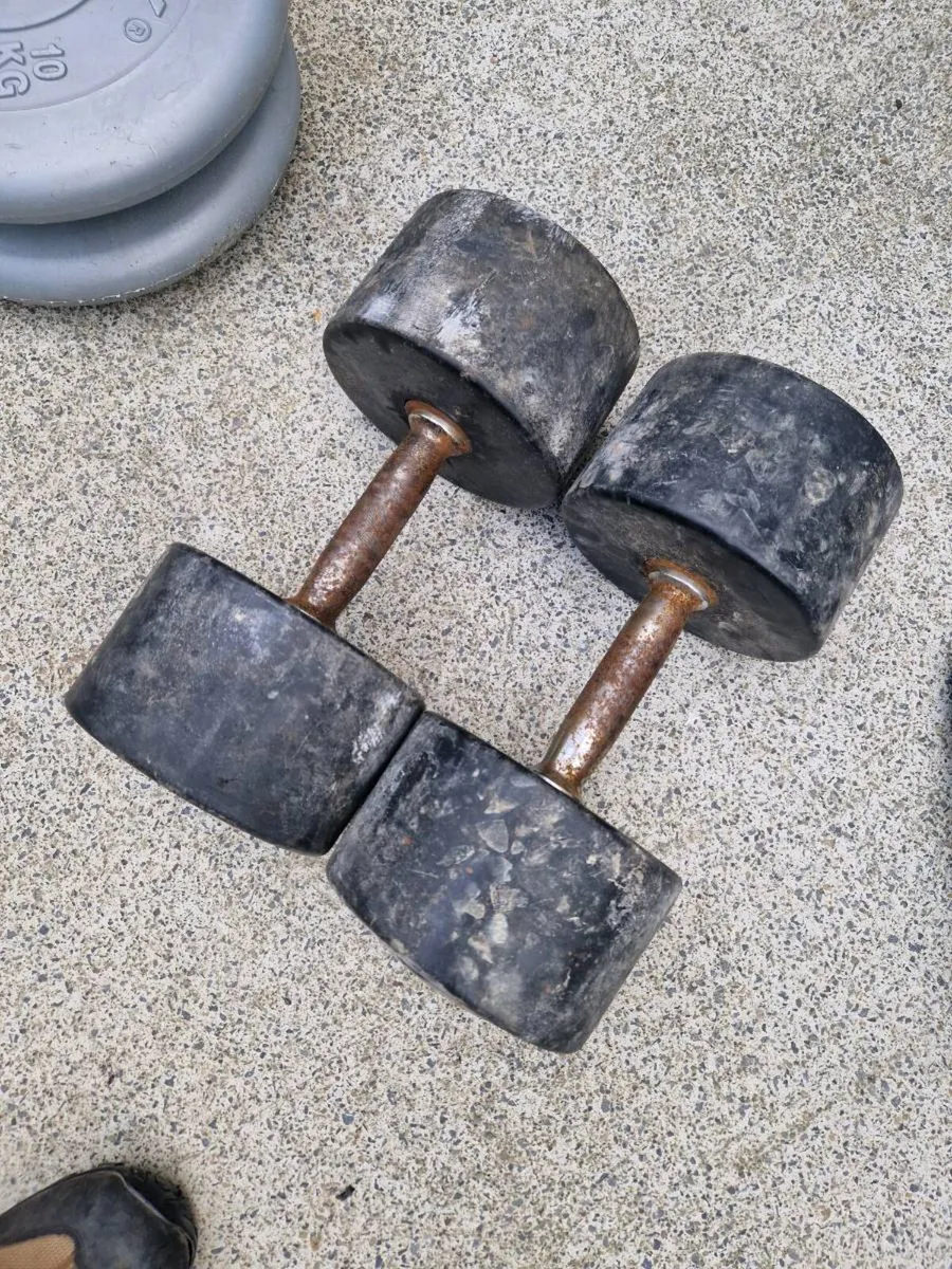 30 kg dumbbells - Image 2