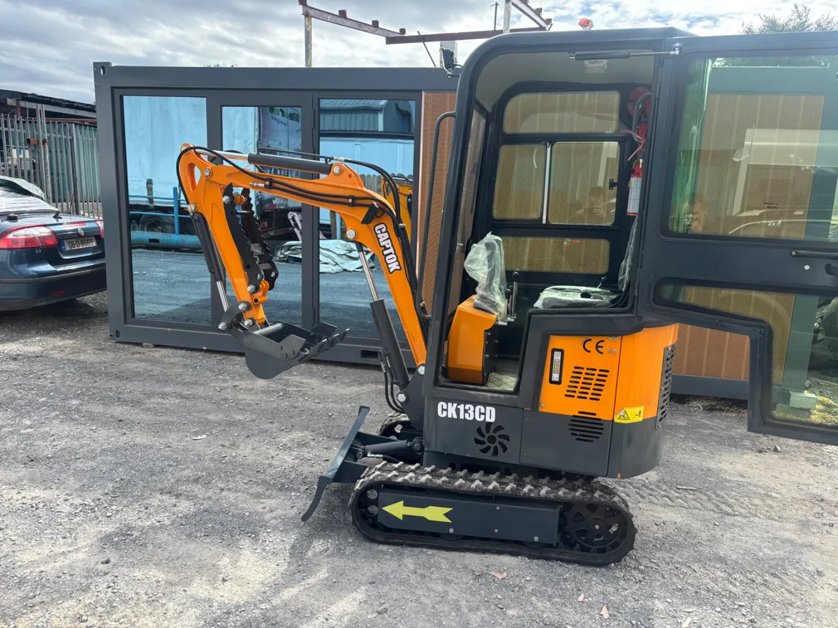 1 ton mini digger new - Image 2