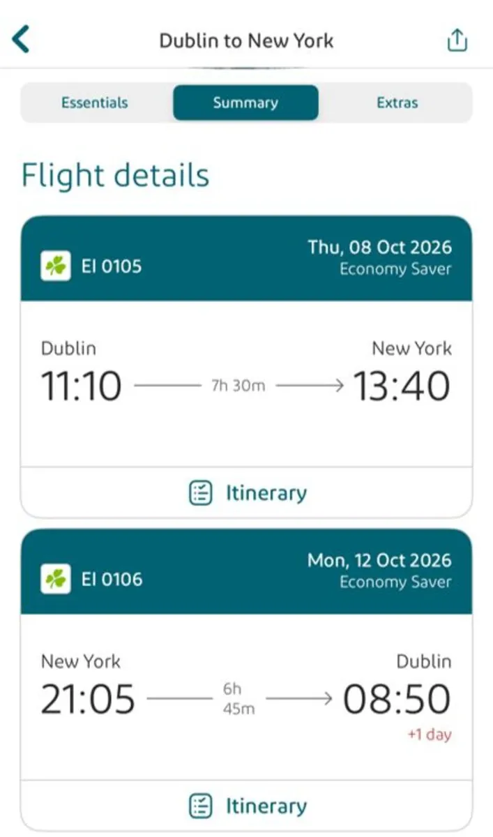 Tickets to New York - Image 1