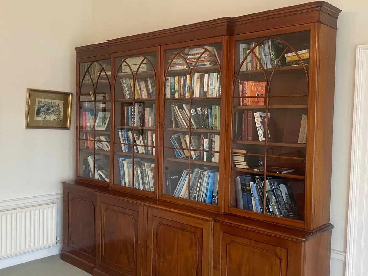 Early 20th Century Mahogony Bookcase - Image 2