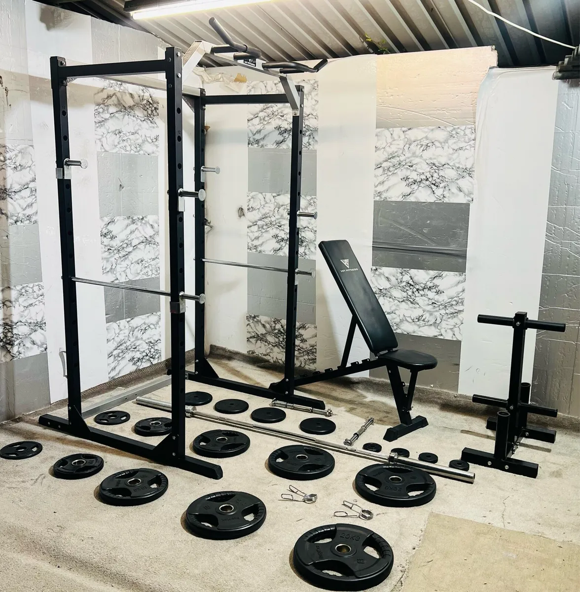 TOP OLYMPIC WEIGHTLIFTING GYM SETUP ALL IN ONE - Image 1