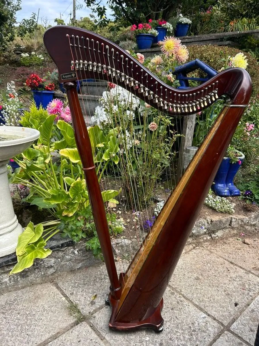 Aoyama 34 String Lever Harp - Image 1