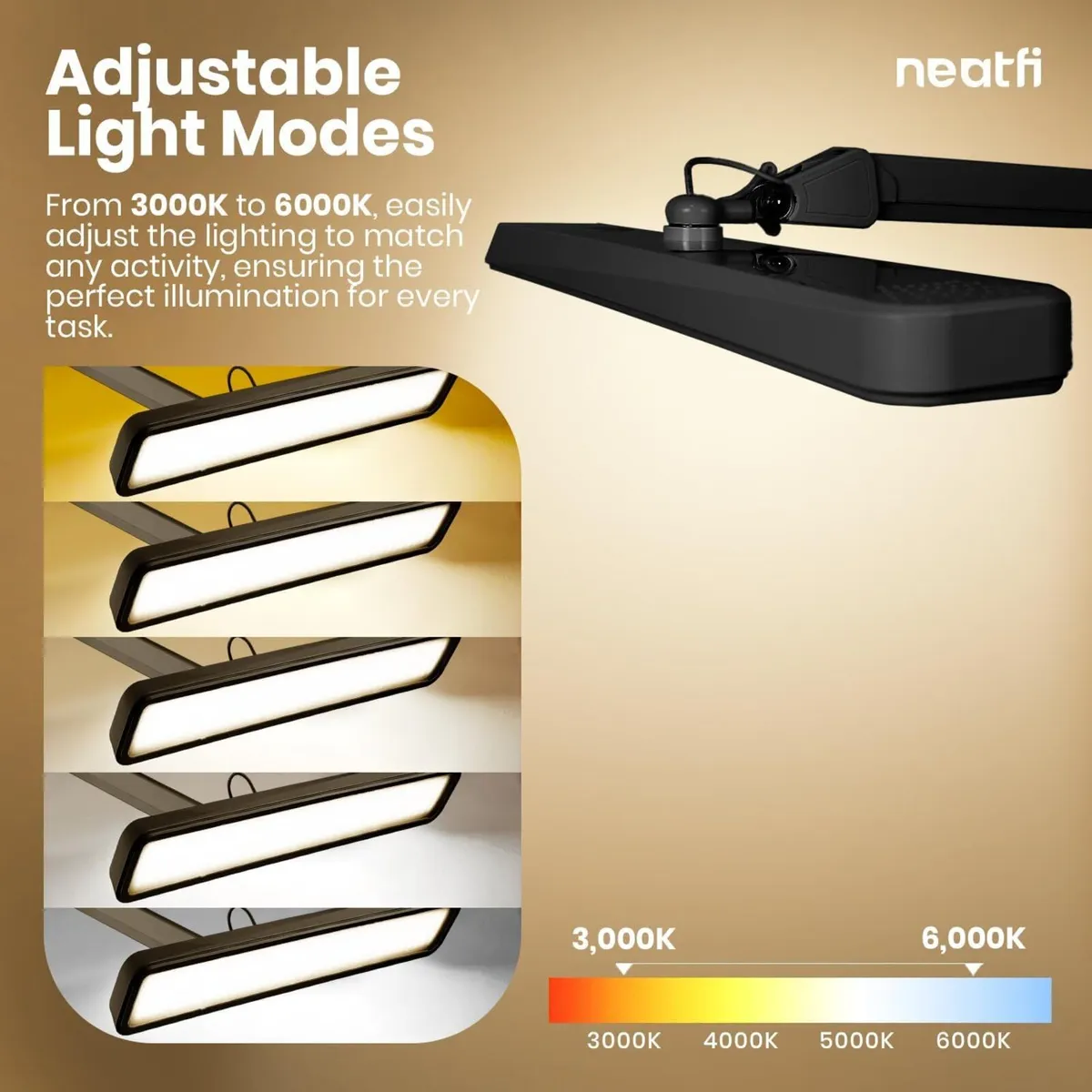 Xl 2 500 Lumens 30W LED Task Lamp - Image 4