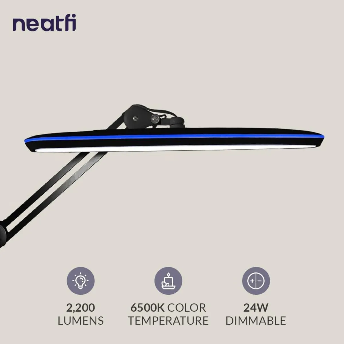 Xl 2 200 Lumens 24W LED Desk Lamp - Image 2