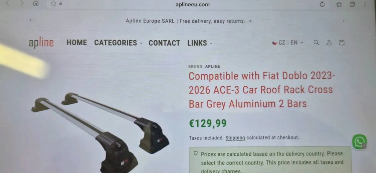 Berlingo/doblo/partner roof rack - Image 4