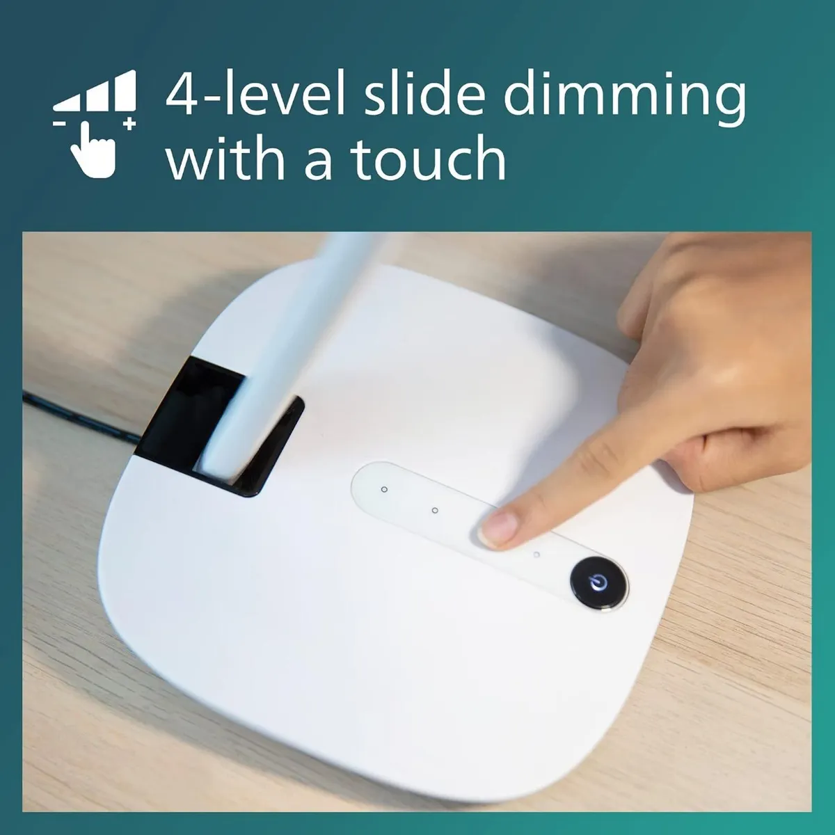 LED Robotplus Desk Lamp 14W Light Cool - Image 4