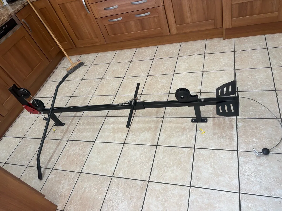 WALL MOUNTED UPPER + LOWER CABLE PULLEY SYSTEM! - Image 2