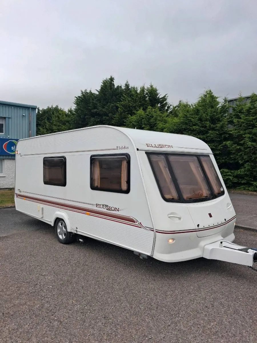 Elddis elusion caravan 4-5 berth - Image 1