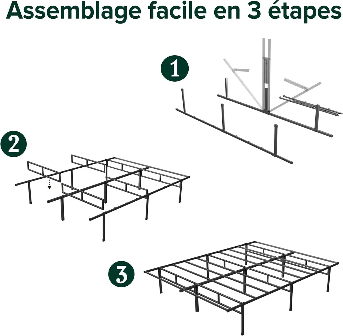 Justin Easy to Assemble Slatted Base Height 36 - Image 4
