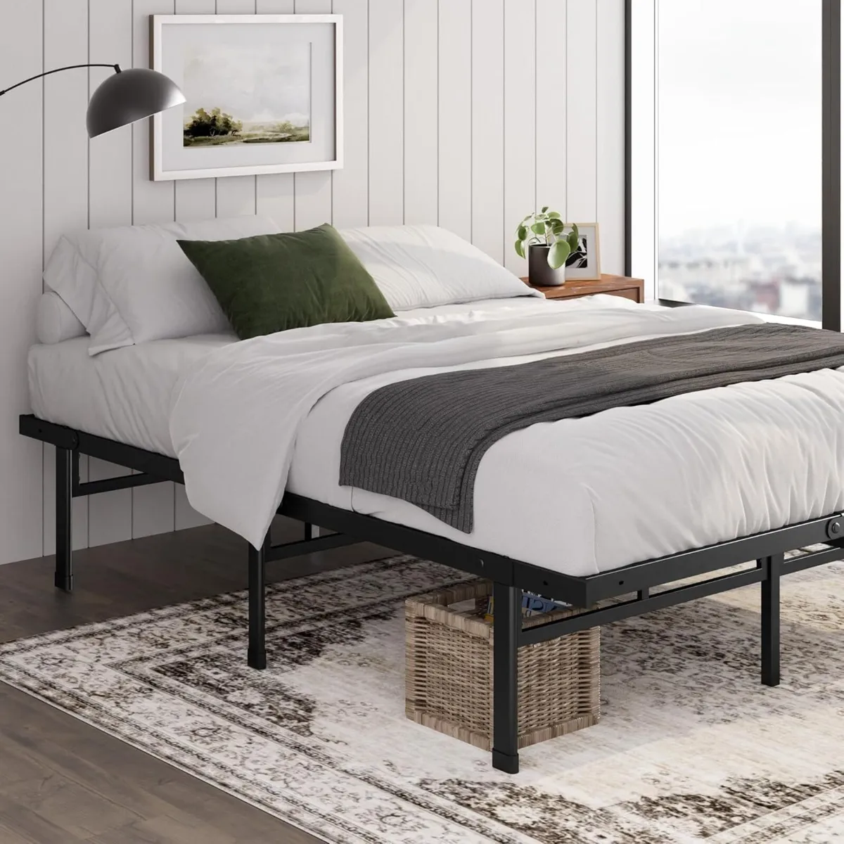 Justin Easy to Assemble Slatted Base Height 36 - Image 1