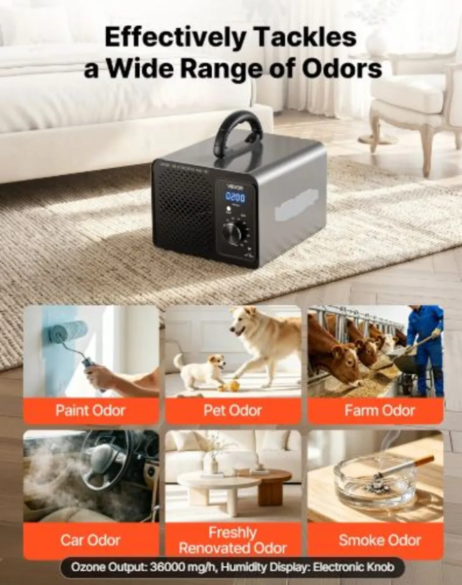 Ozone Generator,36000mg/h Commercial Ozone Machine - Image 3