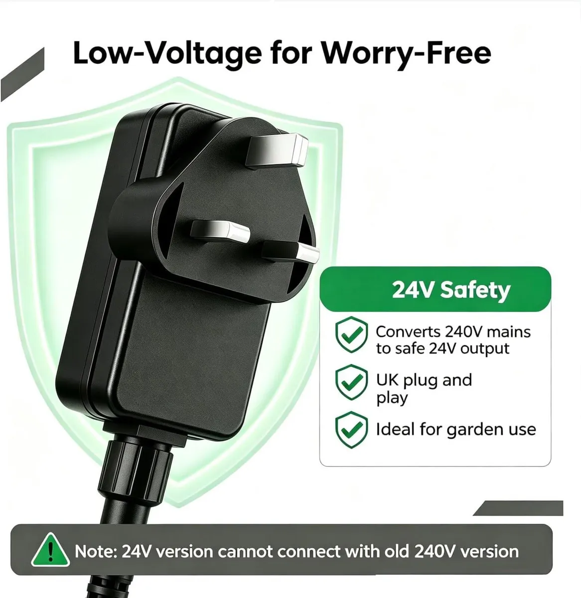 Outdoor String Lights Main Powered 60m Linkable - Image 4