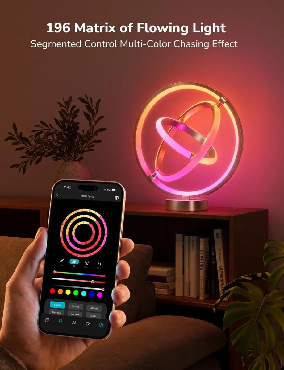 Ai Table Lamp Smart LED with Music Sync - Image 4