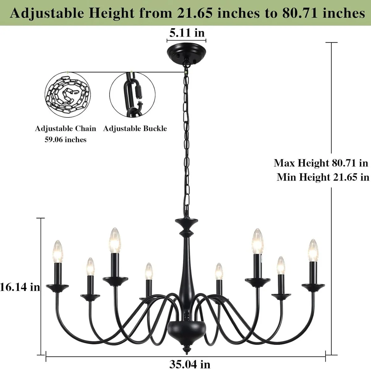 Chandeliers Ceiling Lights Living Room Pendant - Image 4