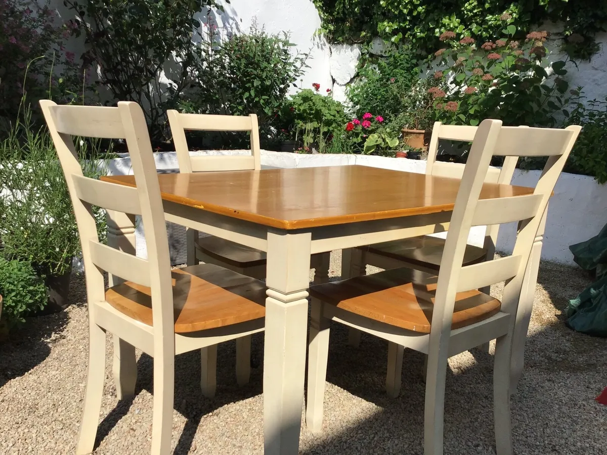 Dining Table and Chairs - Image 1