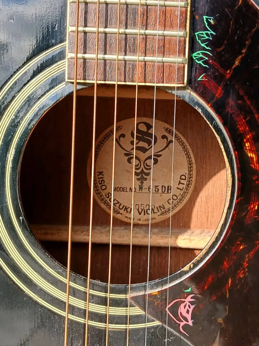 Kiso Suzuki Guitar - Image 3