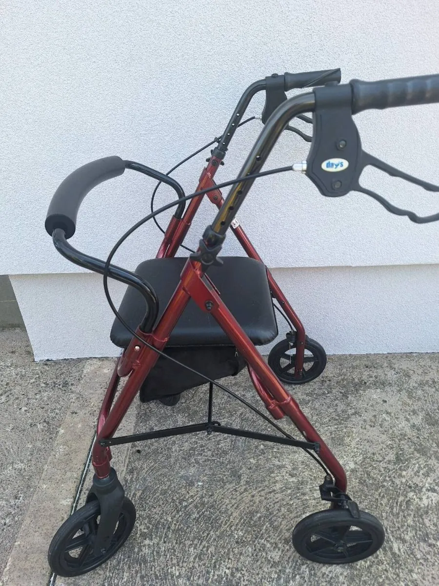 Four Wheeled Rollator - Image 2