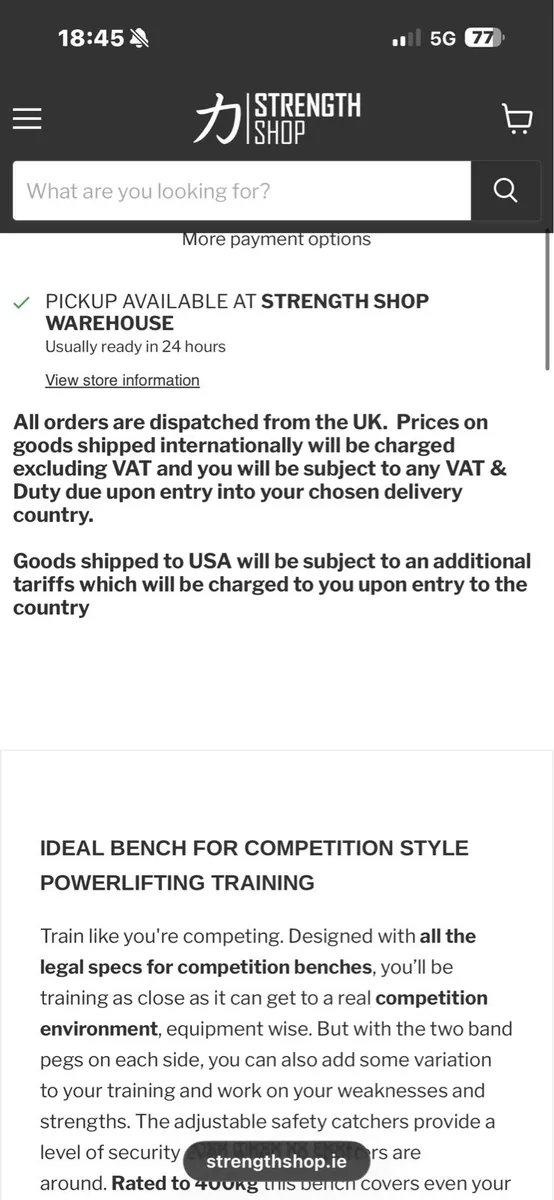 READ!!! STRENGTHMAX COMPETITION DELUXE PRO BENCH!! - Image 3