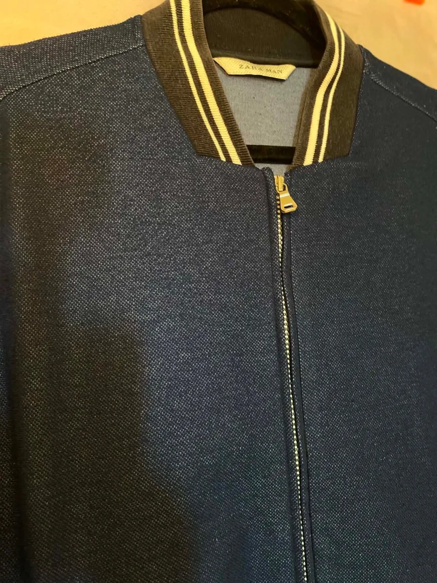 Zara mens zipped cardigan - Image 2