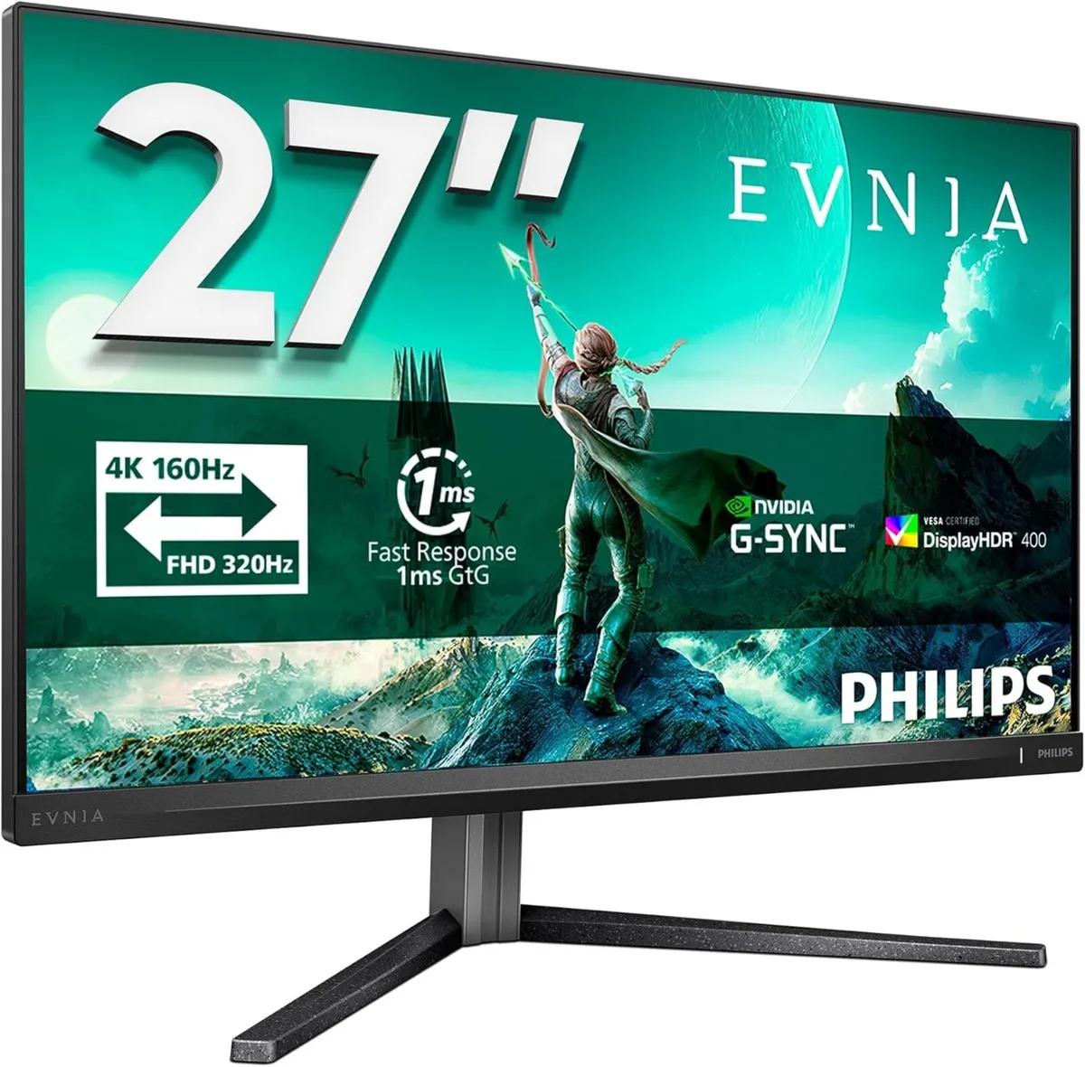 Philips 4K160Hz & 1080p320Hz Dual Mode Monitor - Image 1