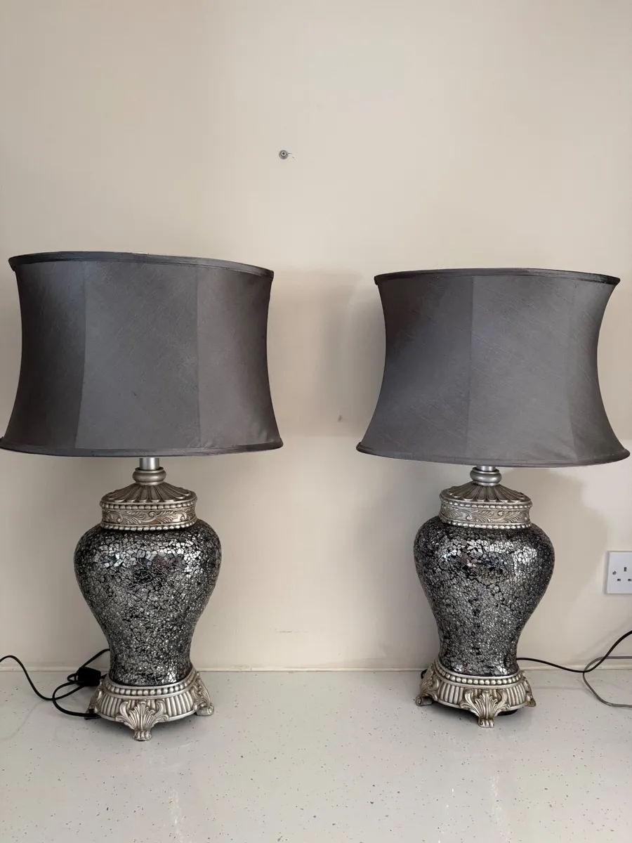 Mosaic Table Lamps - Image 1