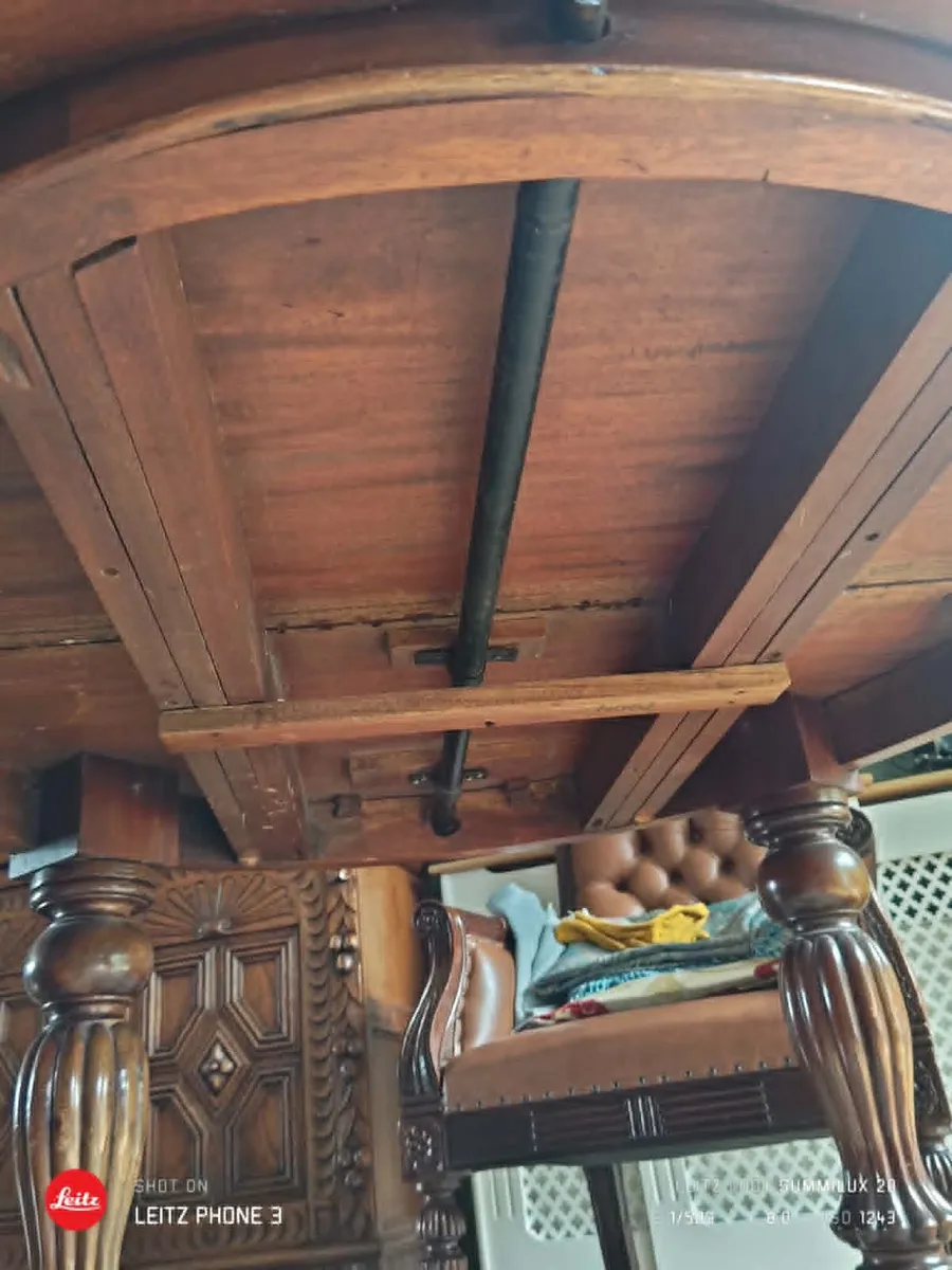 antique mahogany table - Image 3