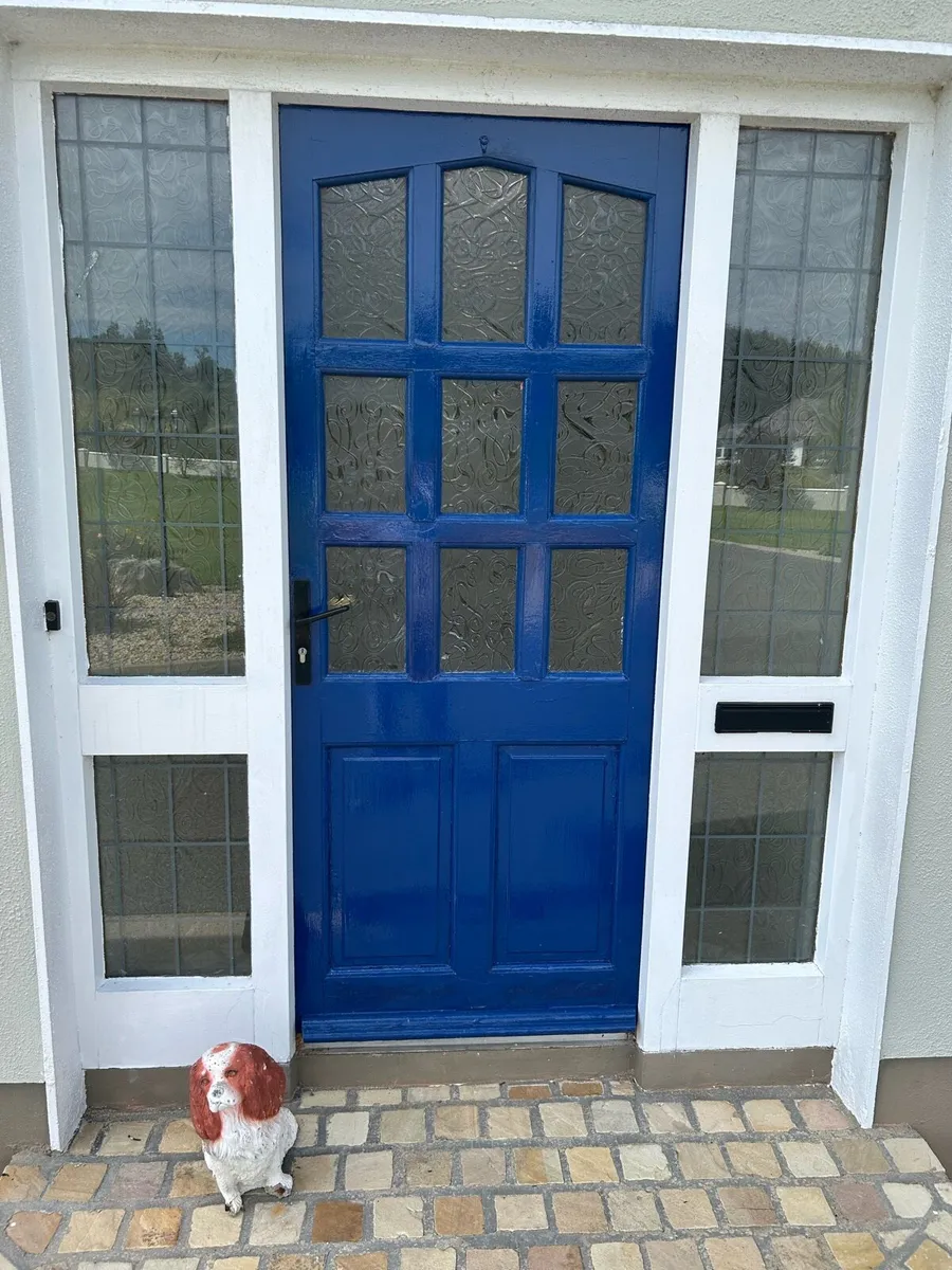 Teak front door - Image 1