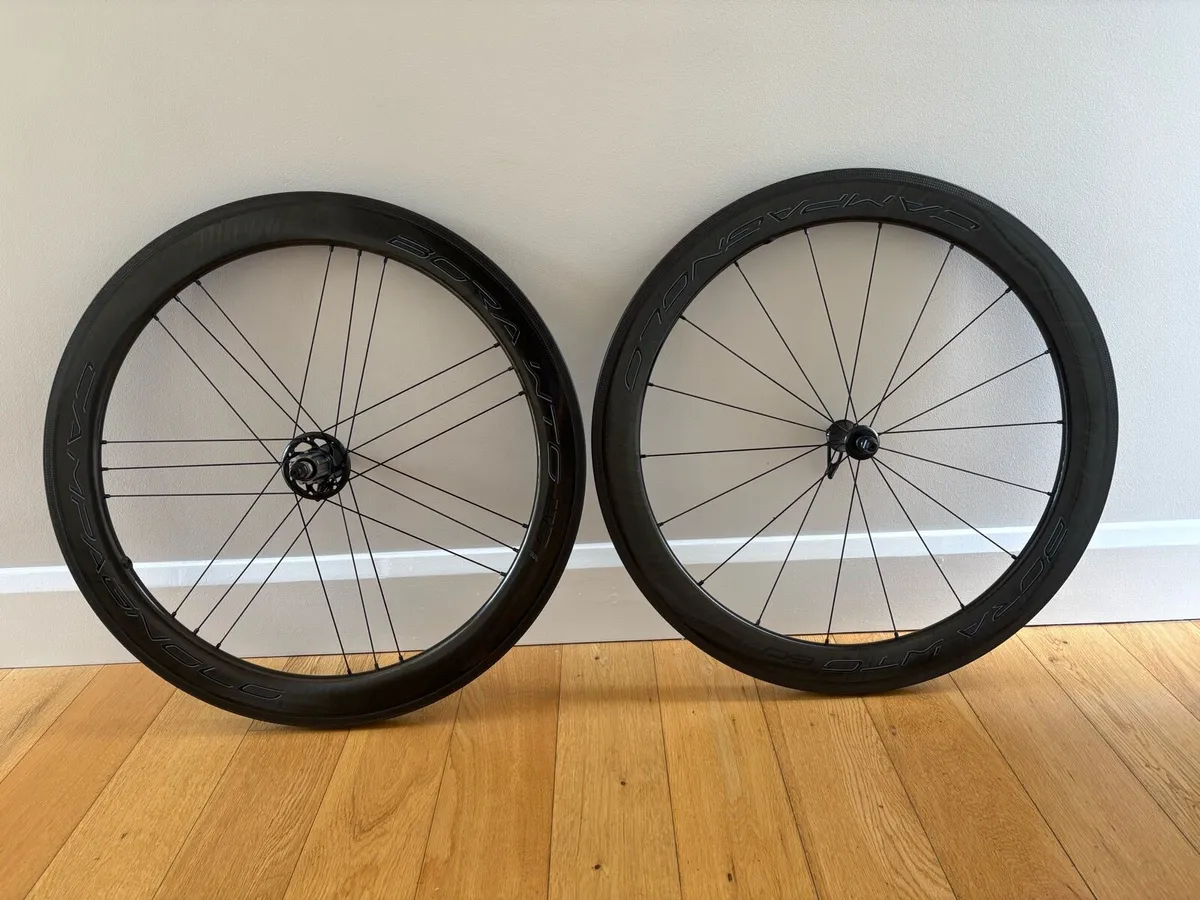 Campagnolo Bora WTO 60 Rim Brake wheels - immacula - Image 2