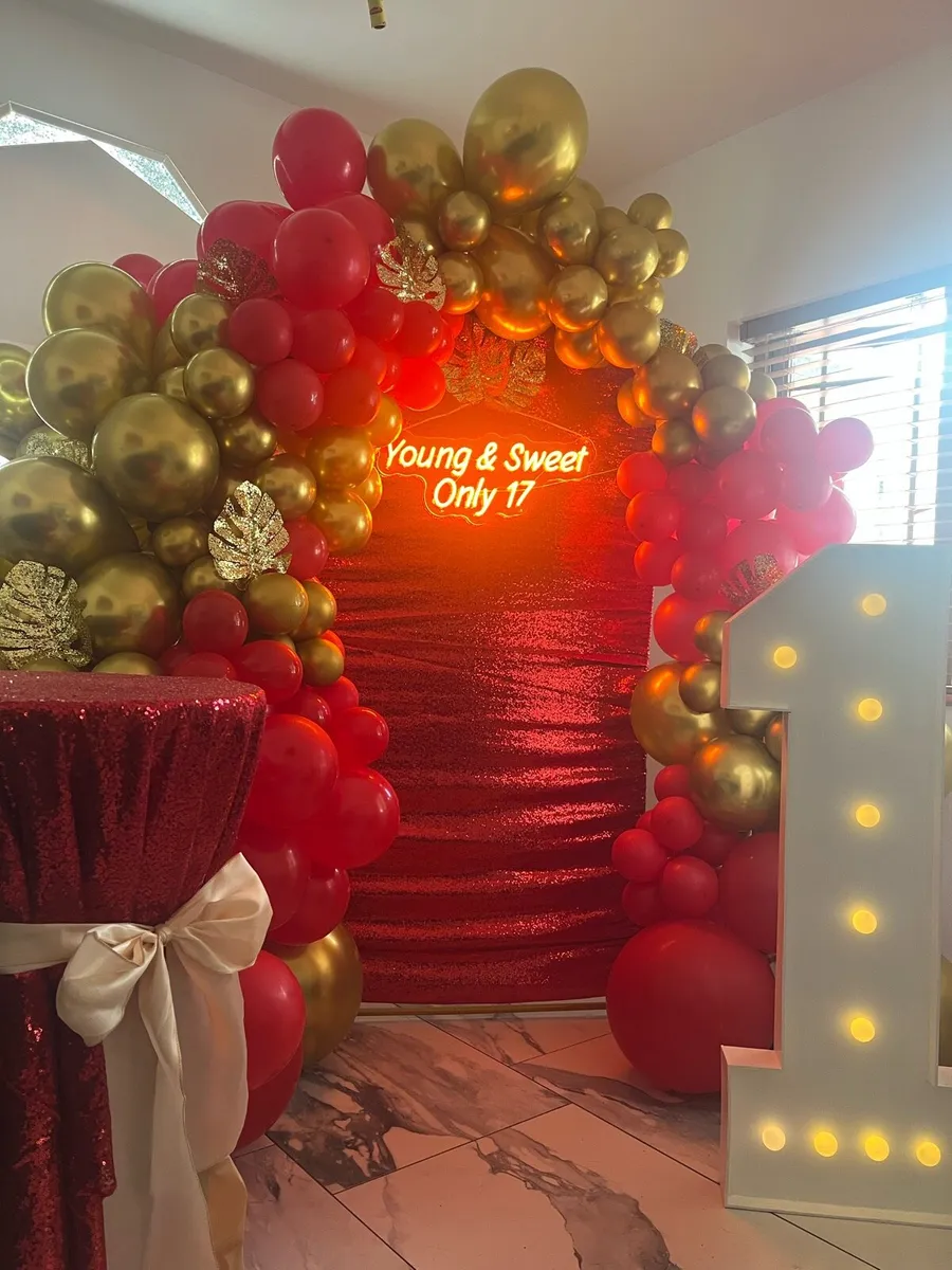Event decor/ Balloon arches/ Flower walls - Image 2