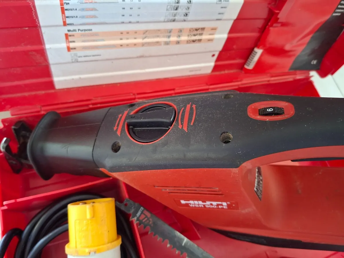 Hilti WSR 900-PE Reciprocating Saw 110v - Image 4