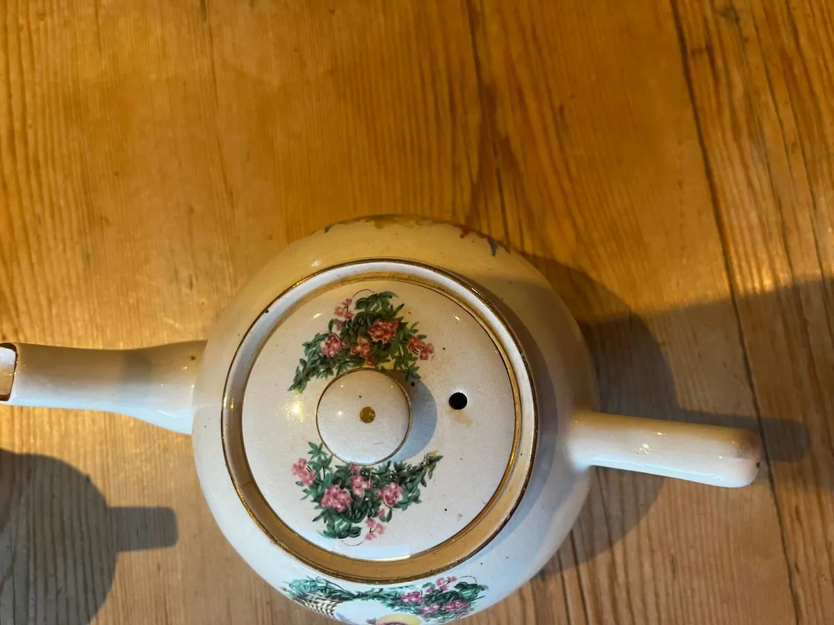 Vintage Arklow Pottery Tea Pot & Jug - Image 2