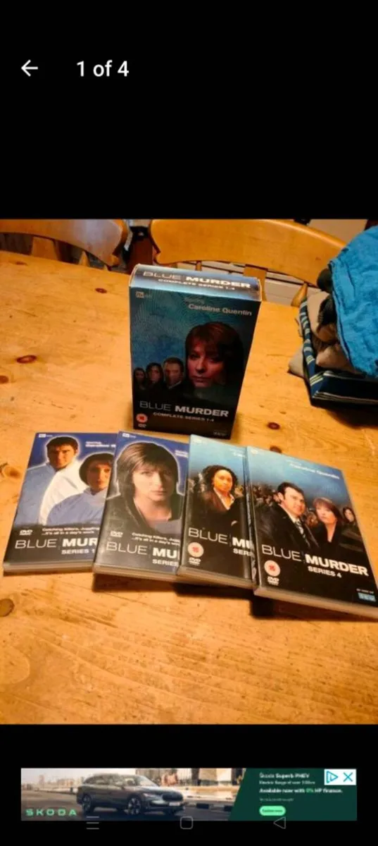 Blue Murder Dvd boxset series 1-4. €6
Perfect Cond - Image 1