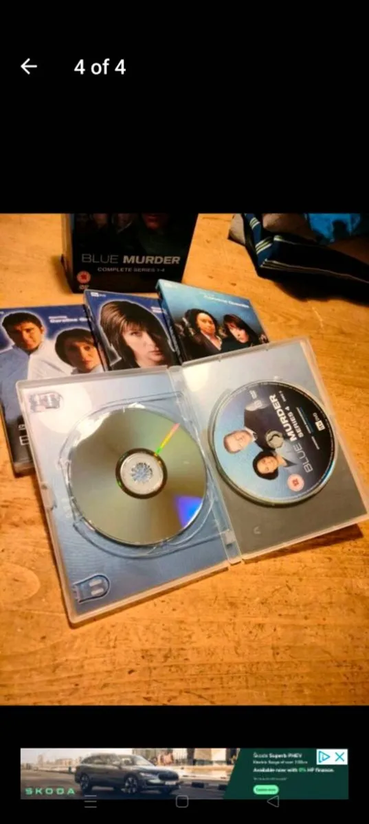 Blue Murder Dvd boxset series 1-4. €6
Perfect Cond - Image 4