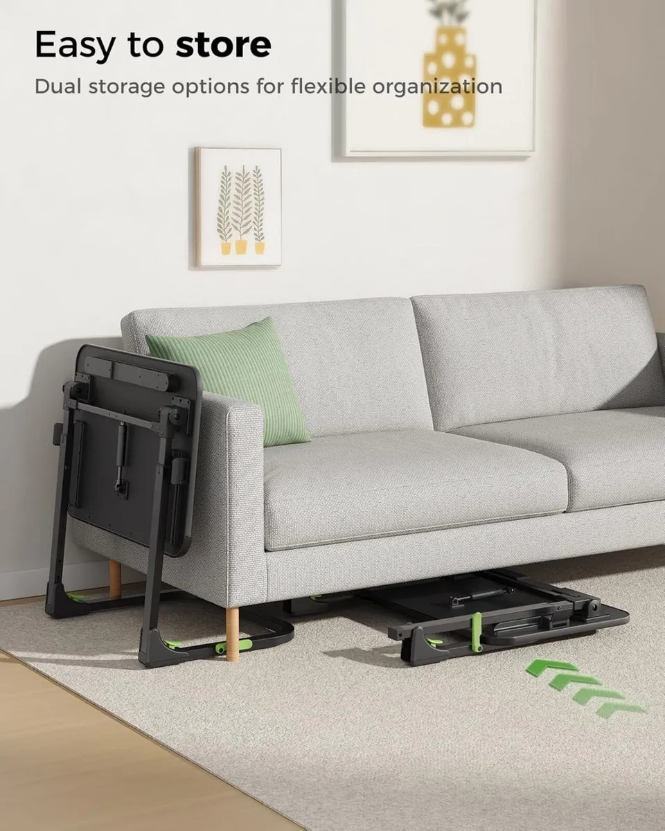 Small Folding Table Height Tilt Adjustable Sofa - Image 4