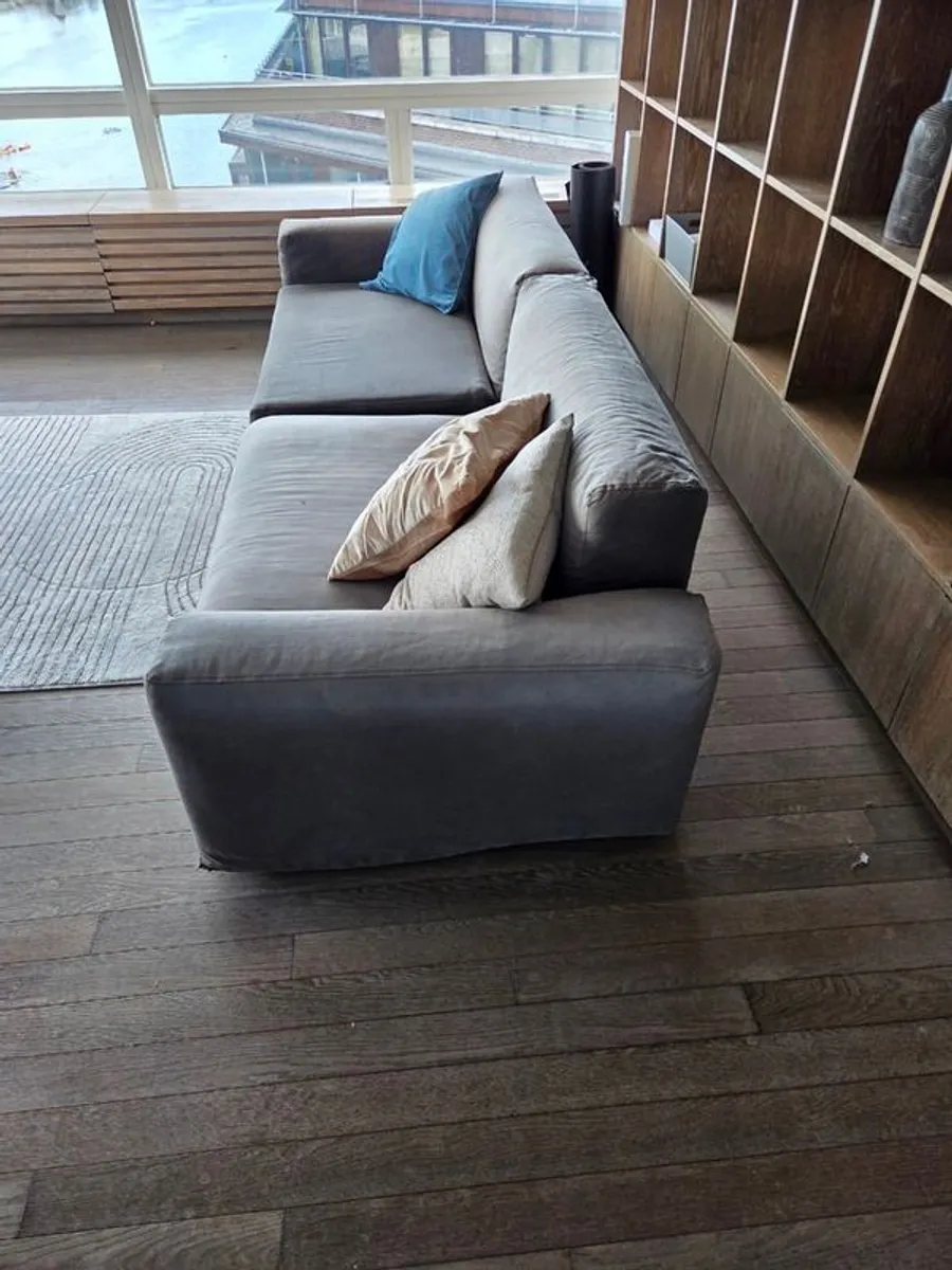 Large Designer Sofa for sale - Image 3