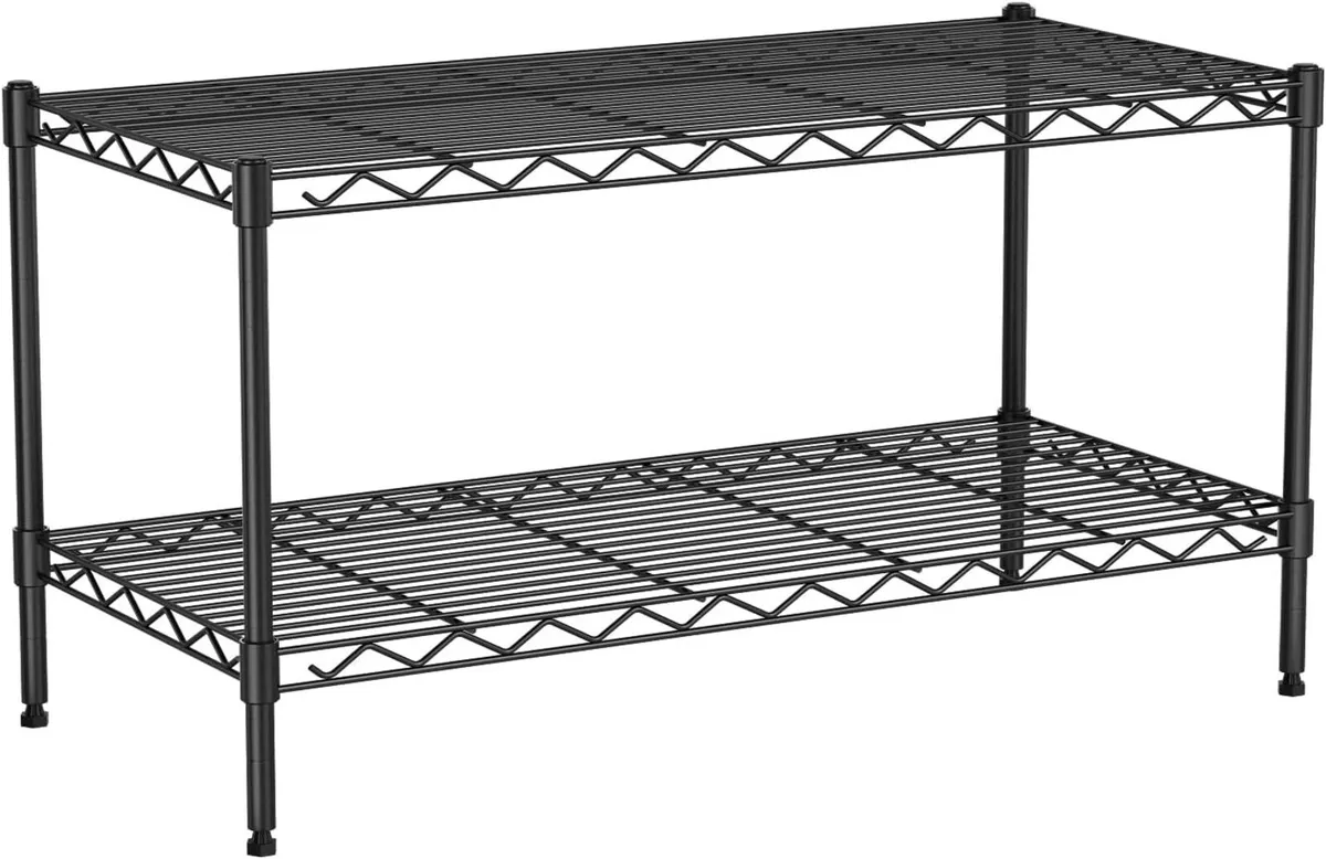 2-Tier Wide Shelving Unit Cm - Image 1