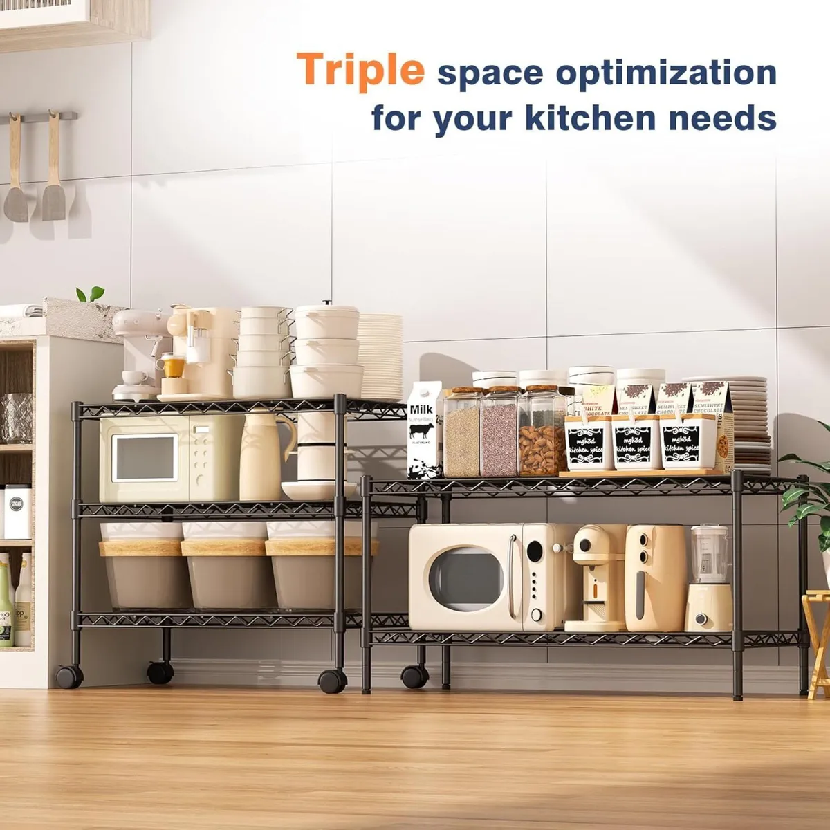 2-Tier Wide Shelving Unit Cm - Image 4