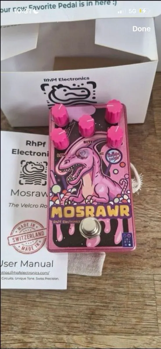 RhPf Electronics Mosrawr Fuzz Pedal - Image 2