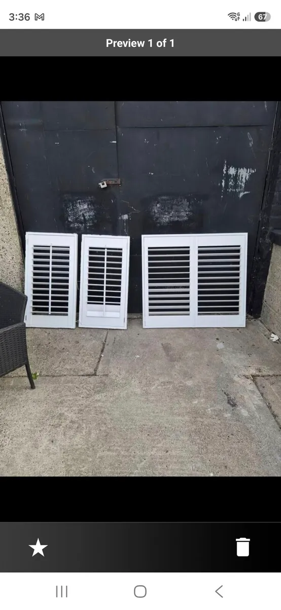 Window shutter blinds